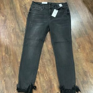 Judy Blue skinny high waisted black jeans.